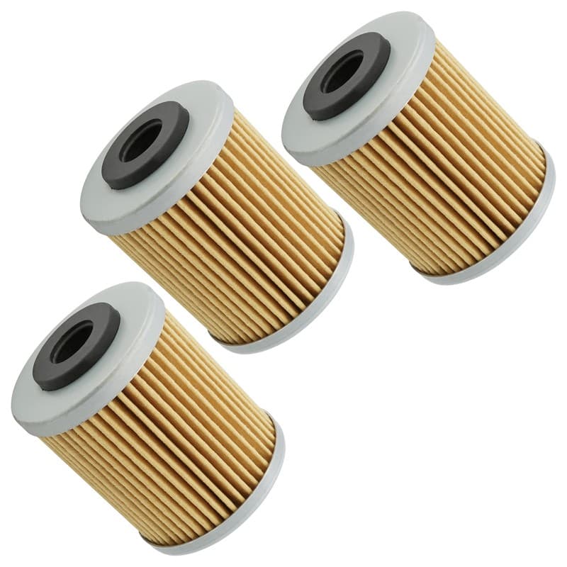 3 Pack Oil Filter for Polaris Outlaw 450 S MXR 525 S 525 Irs 2X4 2007-2011