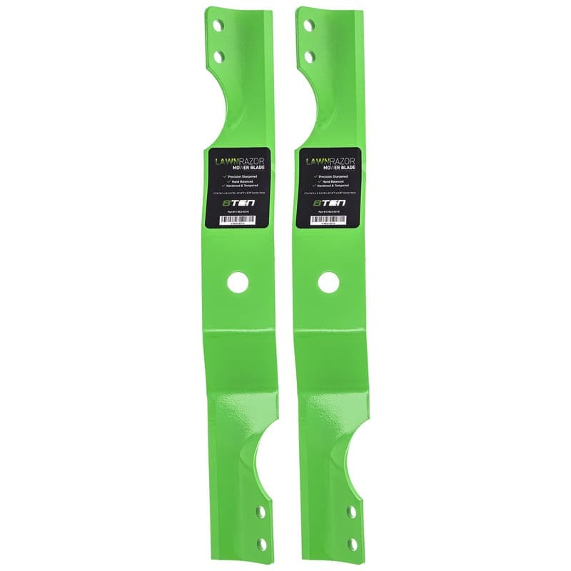 LawnRAZOR Notched Medium Lift Blade for Ariens Zoom Edge 34 03971900 2-Pack