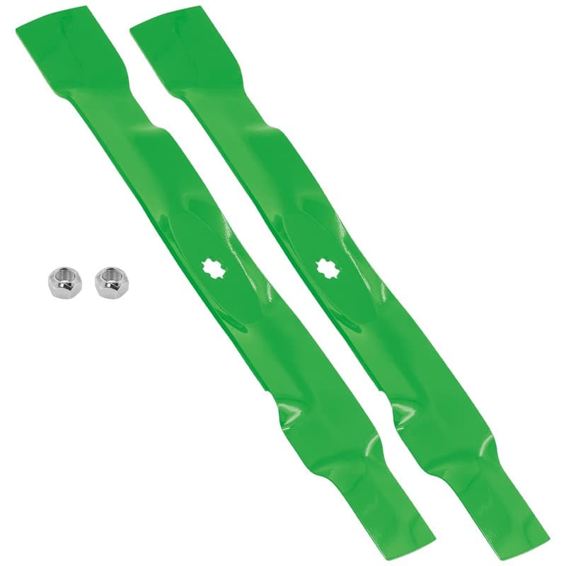 42" Deck Mulching Blade & Nut For John Deere D130 E100 E110 E120 E130 S100 S110