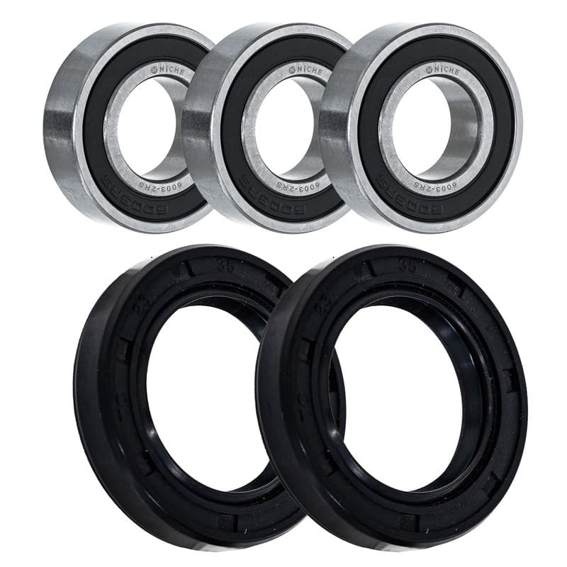 NICHE Wheel Bearing Seal Kit for Honda CRF150R RB 6003-2RS Motorcycle