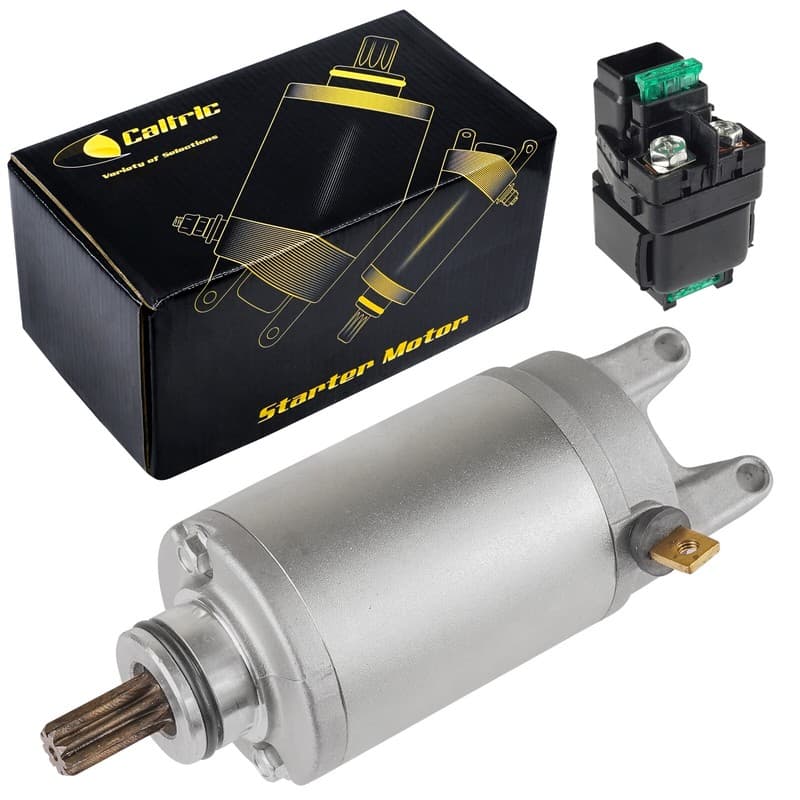 New Starter & Relay Solenoid for Suzuki GSF600S Gsf 600S Bandit 600 1996-2003