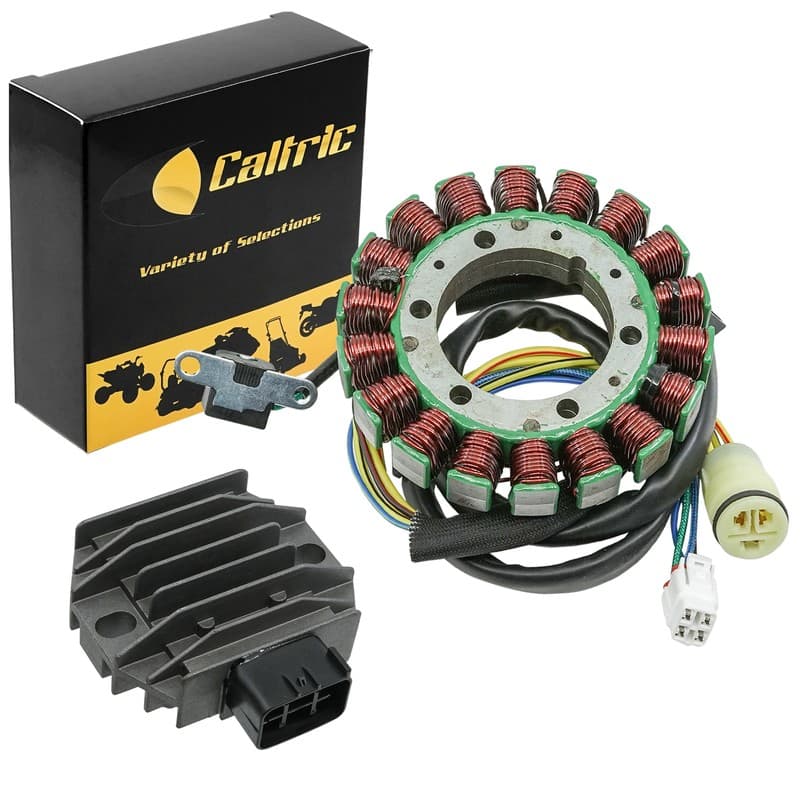 Stator And Regulator Rectifier for Yamaha Grizzly 400 YFM400 4X4 2007 2008