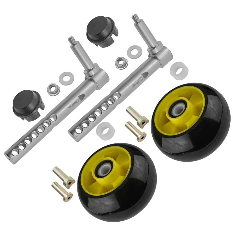 Deck Wheel Kit w/Arm for John Deere X728 X740 X744 X748 48" 54" 62" 2x