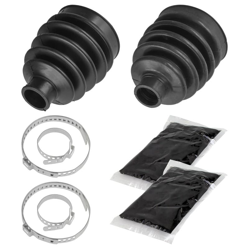 Front Axle Outer Inner CV Boot Kit for Kawasaki Mule 610 KAF400 4X4 2009-2016