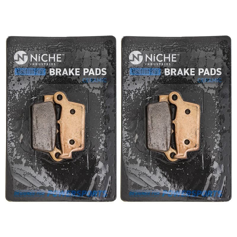 Brake Pad Set for Honda XR650L CR125R CR250R Suzuki Yamaha Rear Ceramic 2 Pack
