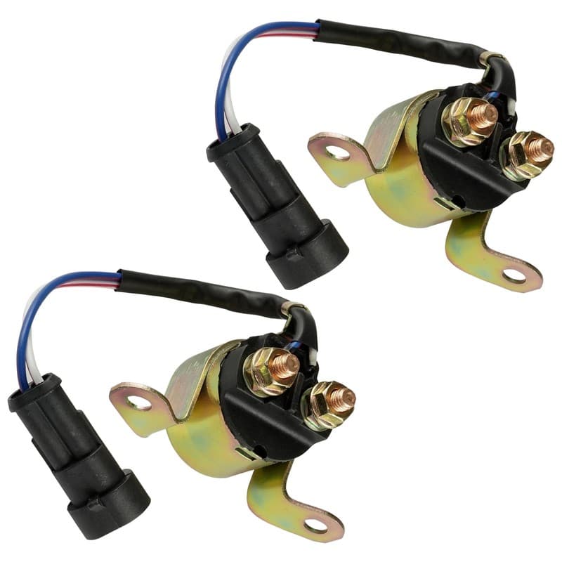 2x Starter Solenoid Relays for Polaris Sportsman 500 2007-2013 / 4012001 4010947