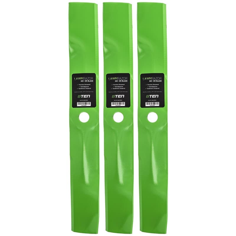 LawnRAZOR Blade Set for John Deere M115496 M111523 54 Inch Deck Medium-Lift