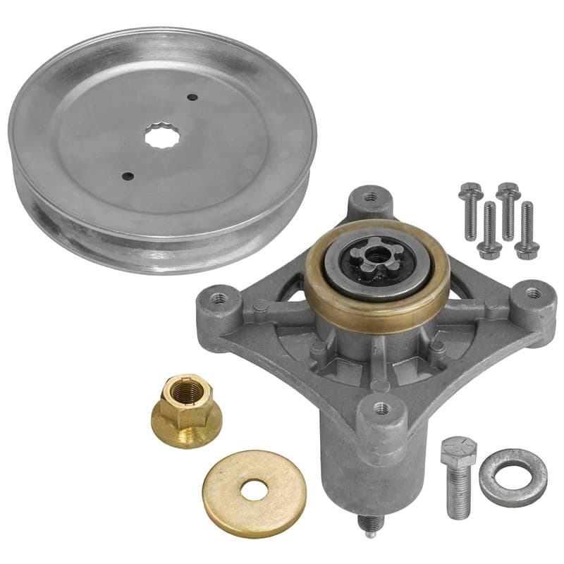 Spindle Assembly W/Pulley for Husqvarna GTH26V54 LGT2554 LGT2654 LGT24K54 2554