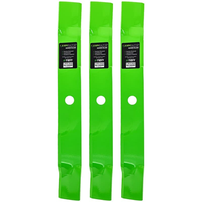 LawnRAZOR Blade for John Deere Z930M Z915 60-Inch Deck TCU18990 Mulching 3 Pack