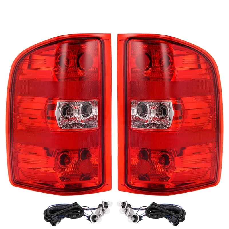 Tail Lights Lamps For Chevy Silverado 1500 2500 3500 2007-2013 2014 Left & Right