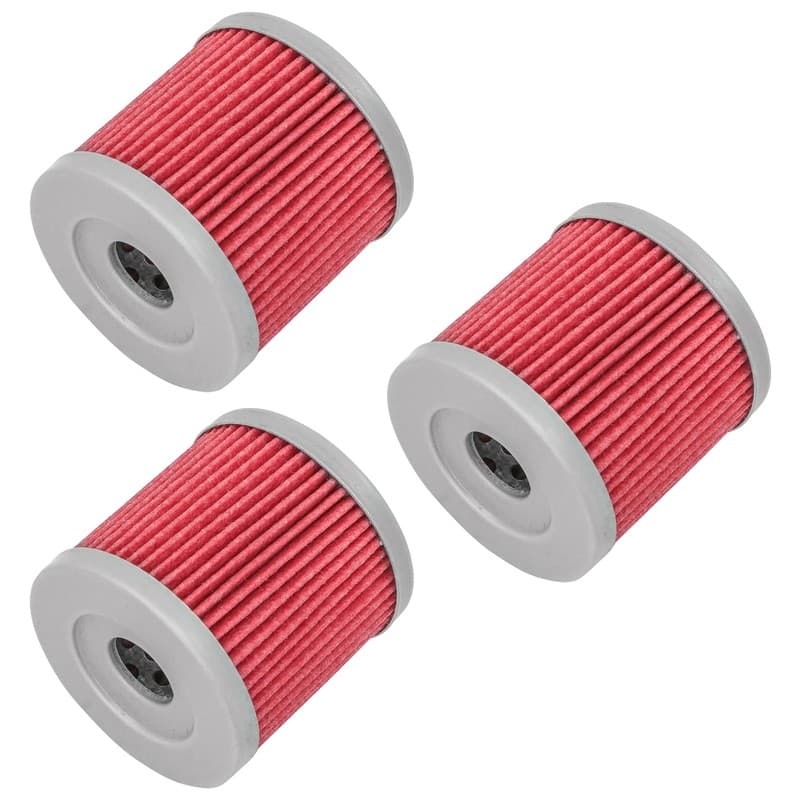 for Suzuki DR-Z400 DR-Z400E DR-Z400S DR-Z400Sm 2000-09 2011-24 Oil Filter 3-Pack