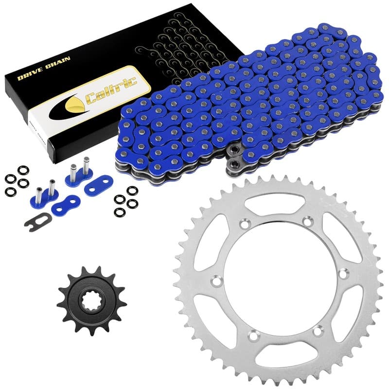 Blue O-Ring Drive Chain & Sprockets Kit for Kawasaki KX250F 2004 2005