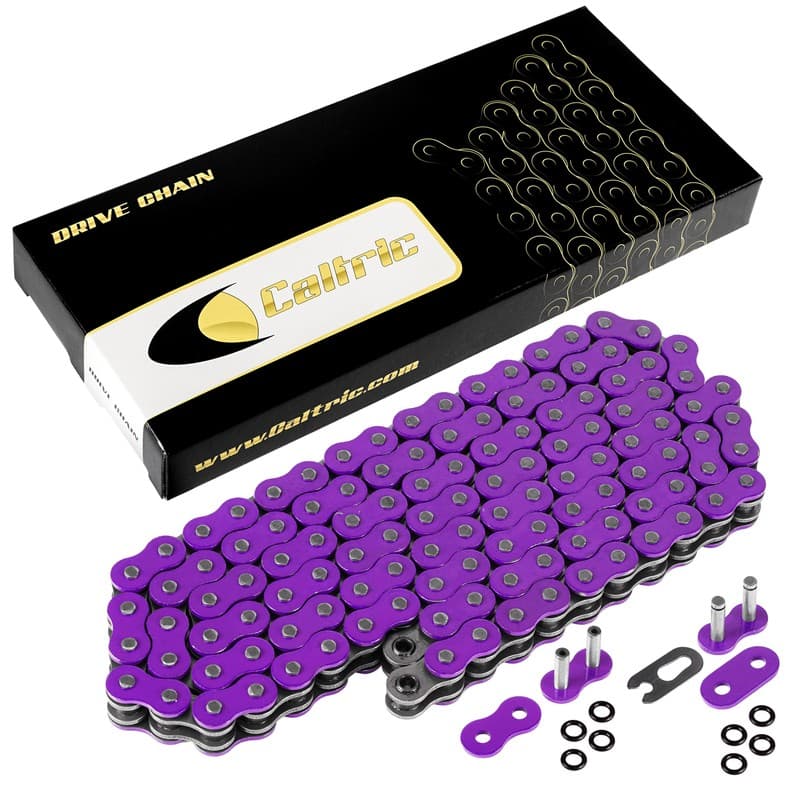 O-Ring Purple Drive Chain for Kawasaki KX500 1986-2004