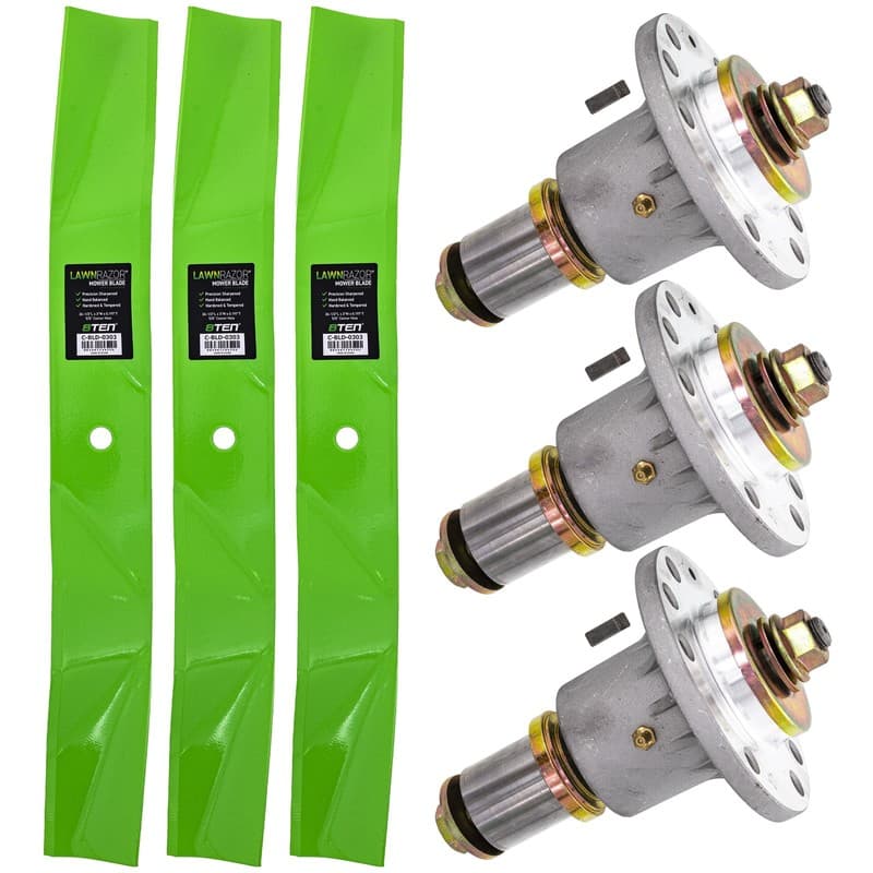 8TEN Blade Spindle Kit for Exmark Lazer Z XP 1-644092 103-2521-S 72-Inch Deck