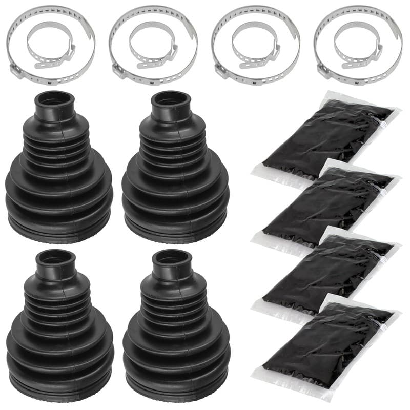 2 Rear Axle Inner And Outer CV Boot Kits for Polaris Ranger Crew 800 4X4 EFI 10
