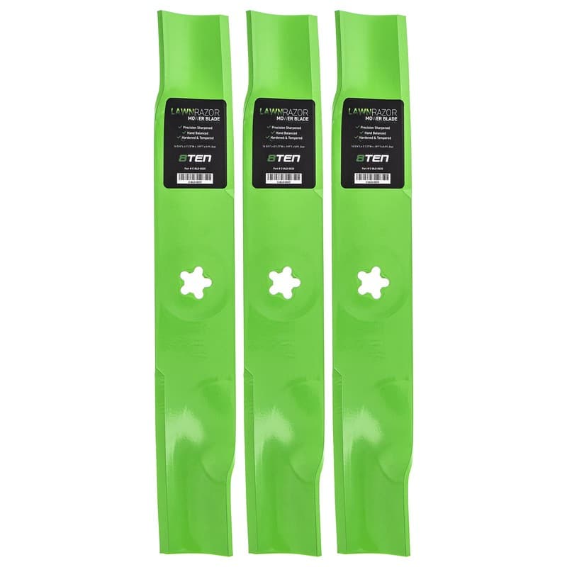 LawnRAZOR Mulching Mower Blade for Statesman SPGT25H48A SP25PH48STC 3-Pack