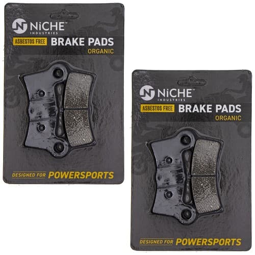 Brake Pad Set for Harley-Davidson Street Glide 83911-09B Rear Organic 2 Pack