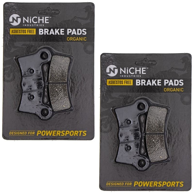 Brake Pad Set for Harley-Davidson Street Glide 83911-09B Rear Organic 2 Pack