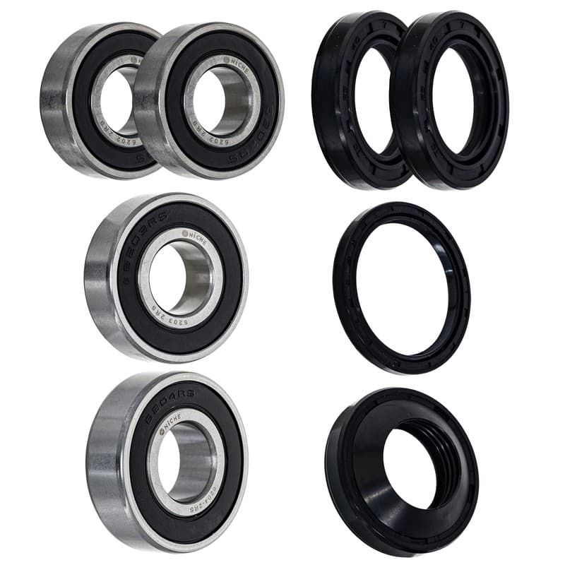 NICHE Wheel Bearing Seal Kit for Honda XR250R XR600R XR350R 6203-2RS 6202-2RS
