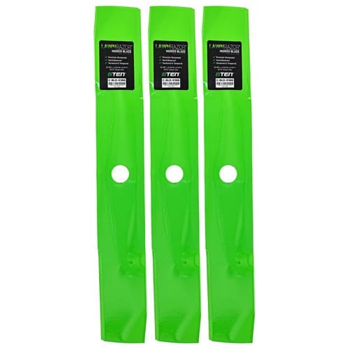 LawnRAZOR Blade for John Deere Z535R X750 54-Inch Deck M164016 High Lift 3 Pack