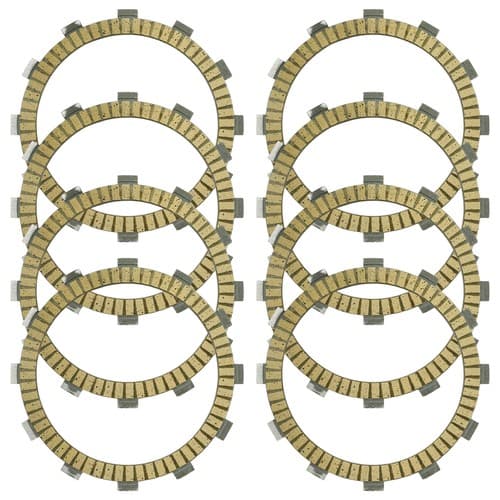 Clutch Friction Plates for Kawasaki KLR650 KL650 1987-2011