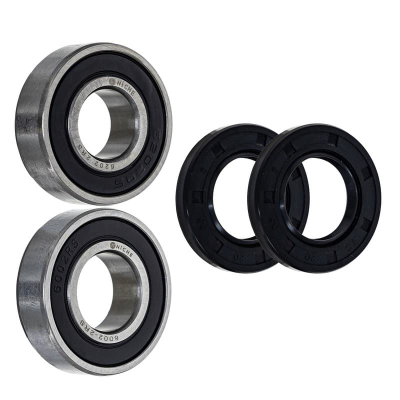 NICHE Wheel Bearing Seal Kit for Yamaha YZ80 YZ85 Suzuki RM80 RM85 6202-2RS
