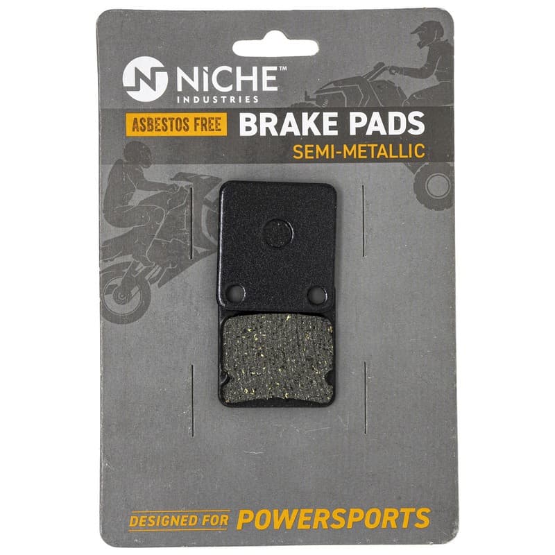 Brake Pad Set for Polaris Ranger 150 Yamaha Big Bear 350 Front Semi-Metallic