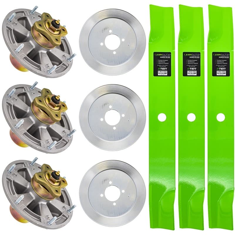 8TEN Blade Spindle Kit for John Deere Ztrak Z930A Z950A Z960A 72-Inch TCU15882