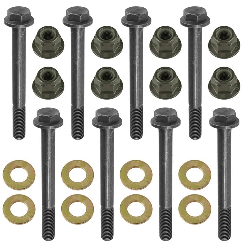 8x Control A-Arm Screw Bolt w/Nut for Polaris 7518560 7519043 7547333 Front Rear