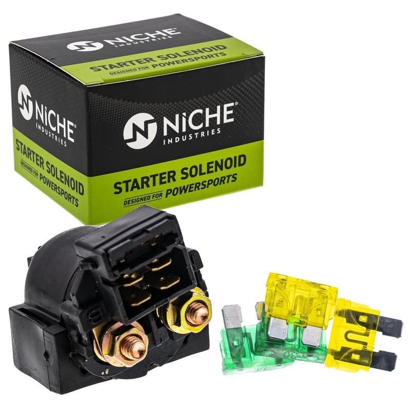 NICHE Starter Solenoid Relay Switch for Kawasaki 27010-0768 Bayou 220 250