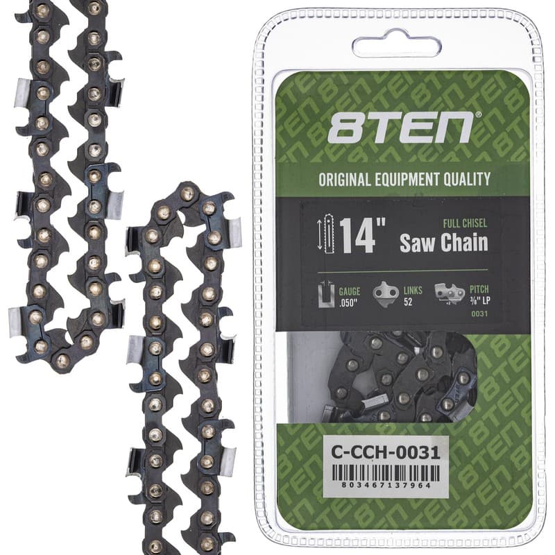 Chainsaw Chain 14 Inch .050 3/8 LP 52DL for Husqvarna 23 334 338 XPT California