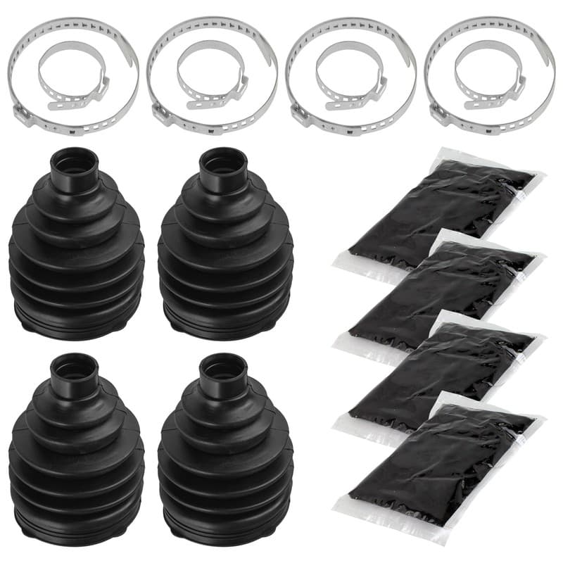 2 Front Axle Inner Outer CV Boot Kit for Polaris Sportsman 500 2007-2010