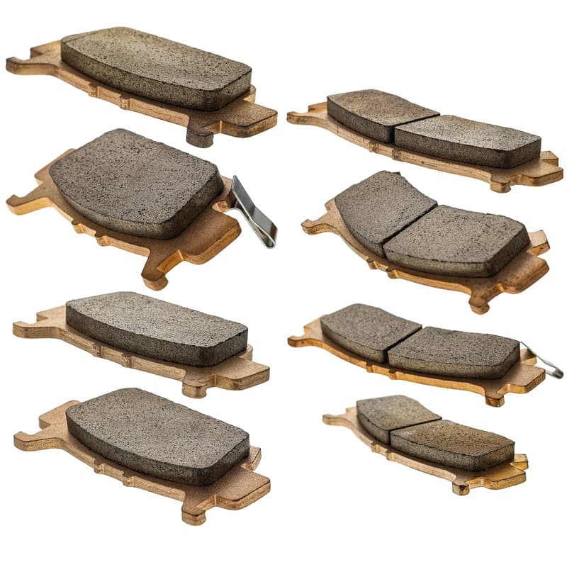 NICHE Brake Pad Kit for Honda Pioneer 1000 06451-HL4-A01 Complete Set Ceramic