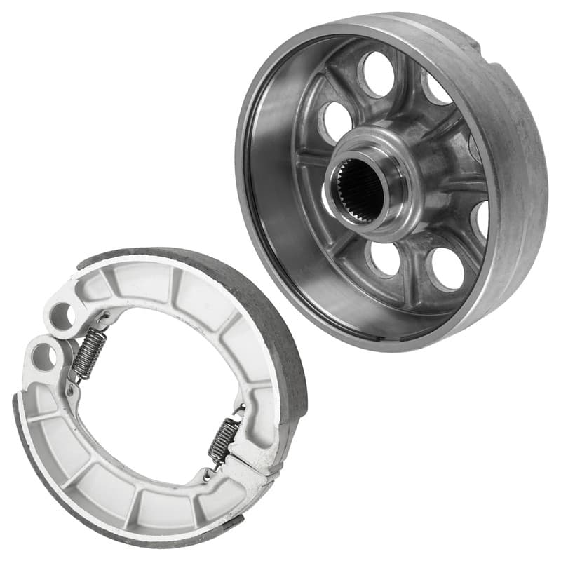 Rear Brake Drum And Shoes For Honda Rancher  Fourtrax 420 TRX420FM FE 2007-2024