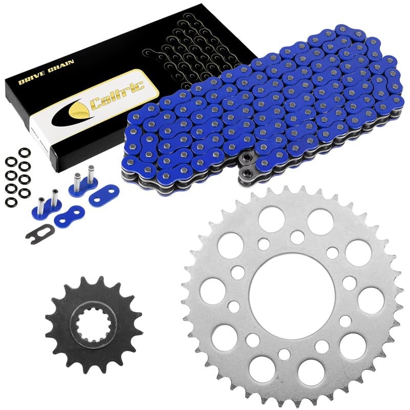 Blue O-Ring Drive Chain & Sprockets for Honda VF750C Magna 750 Rc43 1994-2004