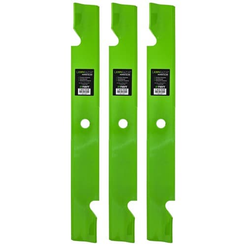LawnRAZOR Blade Exmark Lazer Z 103-6404 72 Inch Deck Notched High Lift 3 Pack