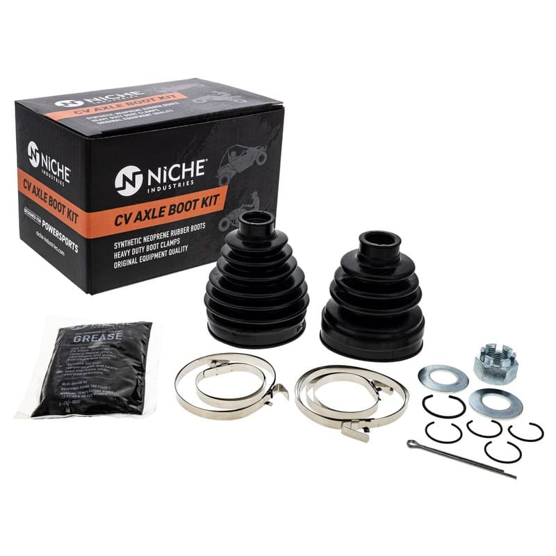 NICHE Front CV Axle Boot Kit for Polaris Ranger XP 1000 Crew NorthStar UTV