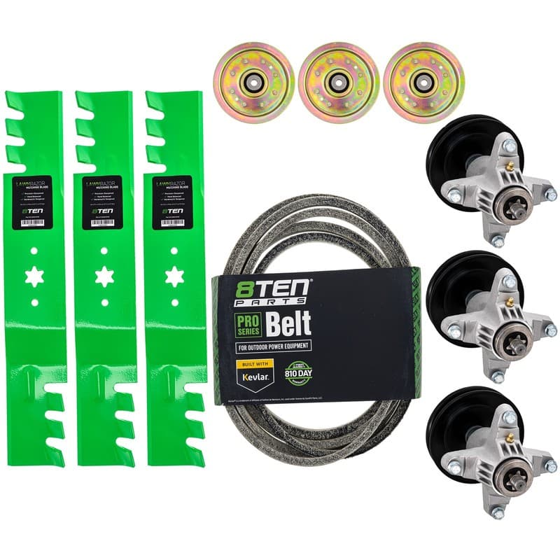 8TEN Deck Rebuild Kit for Cub Cadet RZT-54 54 Inch 942-0677B 918-0671B 954-04138