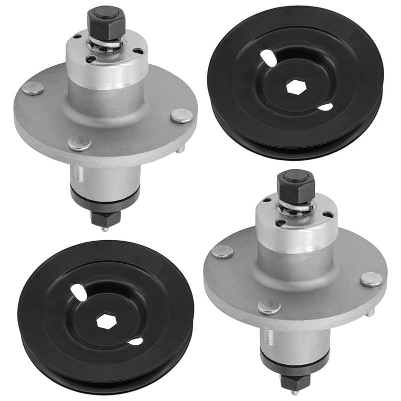 42" Deck Spindle & Pulley for John Deere X340 X360 / Z225 EZtrak Residential