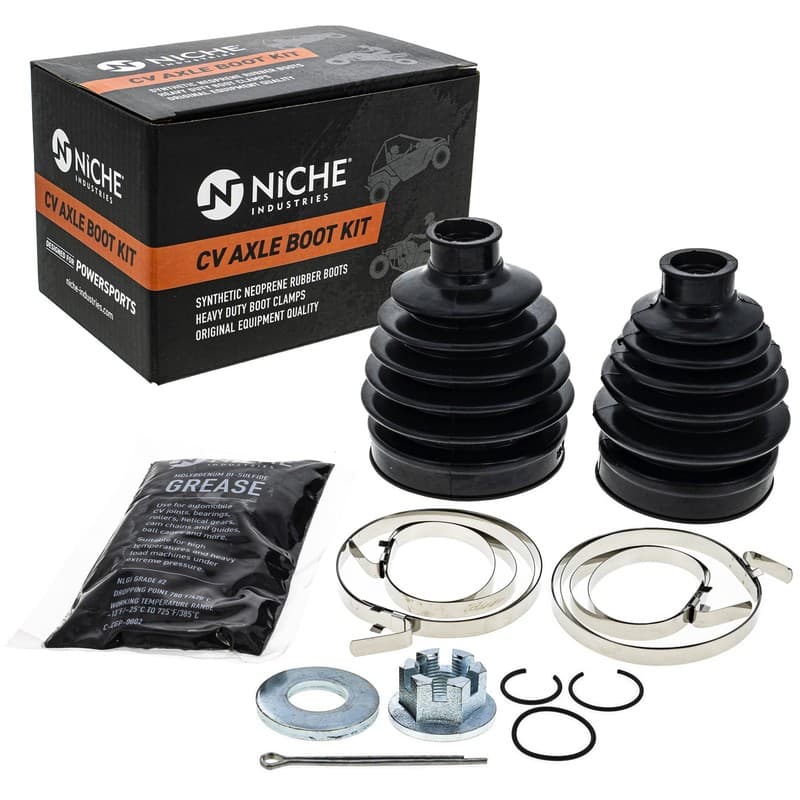 NICHE Front CV Axle Boot Kit Can-Am Commander Maverick Sport Trail 1000R