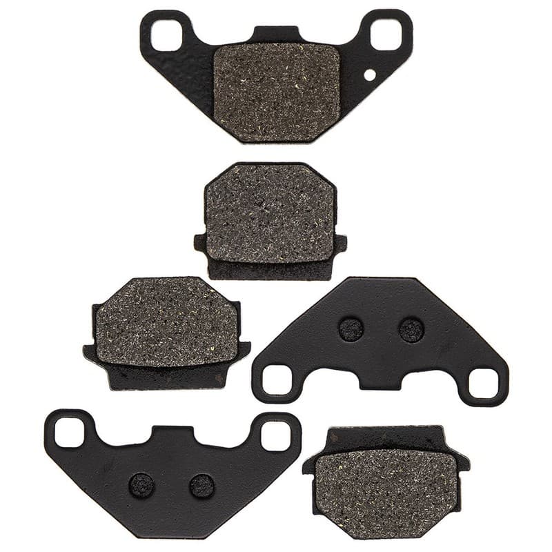 NICHE Brake Pad Kit for Yamaha Grizzly 300 1SC-F5805-00 Front Rear Semi-Metallic