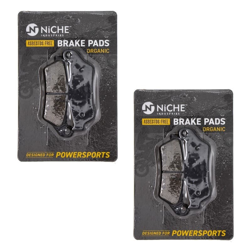 NICHE Brake Pad Set for Ducati Monster 620 1200S BMW Front Rear Organic 2 Pack