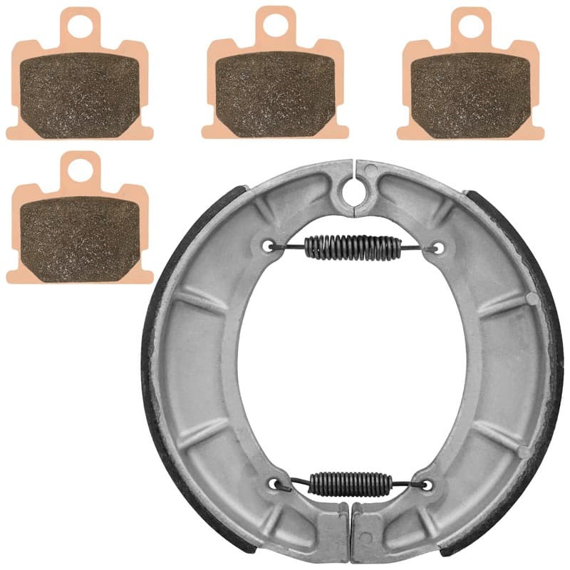 Front Brake Pads & Rear Brake Shoes for Yamaha XV920 Virago 920 1982