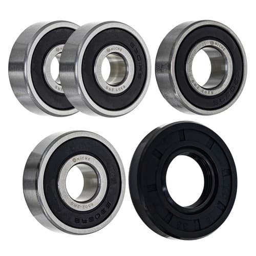 NICHE Wheel Bearing Seal Kit for Suzuki RM125 6202-2RS 6302-2RS Motorcycle