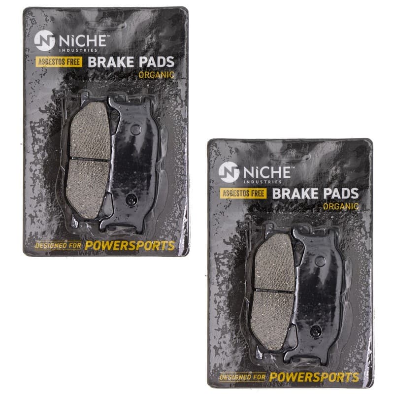 Brake Pad Set for Yamaha V Star 650 950 SR400 Royal Star Front Organic 2 Pack