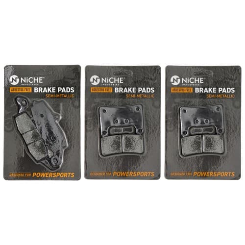 Brake Pad Set for Suzuki Boulevard VZR1800 59100-29850 Front Rear Semi-Metallic