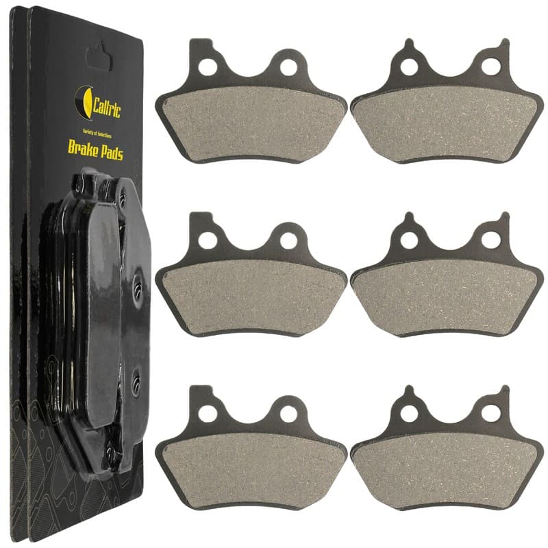 Front Rear Brake Pads for Harley Davidson Flhr / Flhrci 1450 Road King 2005 06
