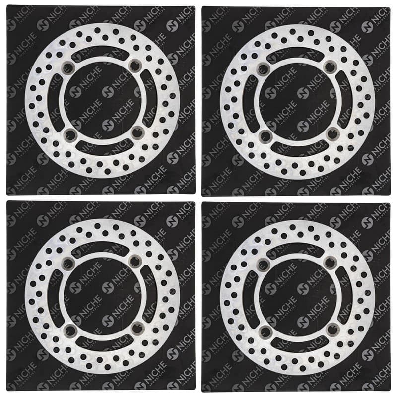 NICHE Front Rear Brake Rotor Set Polaris RZR 1000 900 Ranger 800 900 ATV 4 Pack