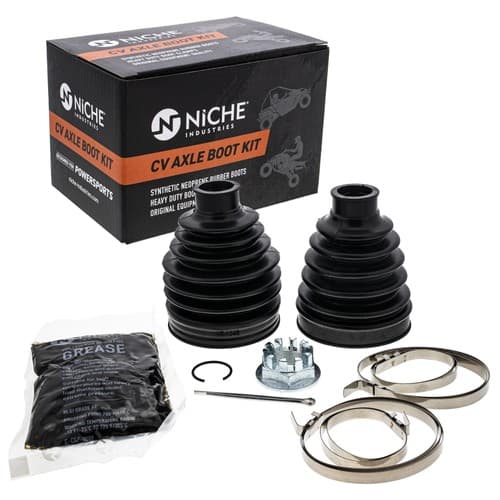 NICHE Front CV Axle Boot Kit for Honda Pioneer 700 700-4 44260-HL3-601 UTV
