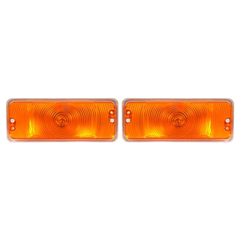 Turn Signal Lights Lens  Left & Right For Ford F100 F250 F350 1965-1967